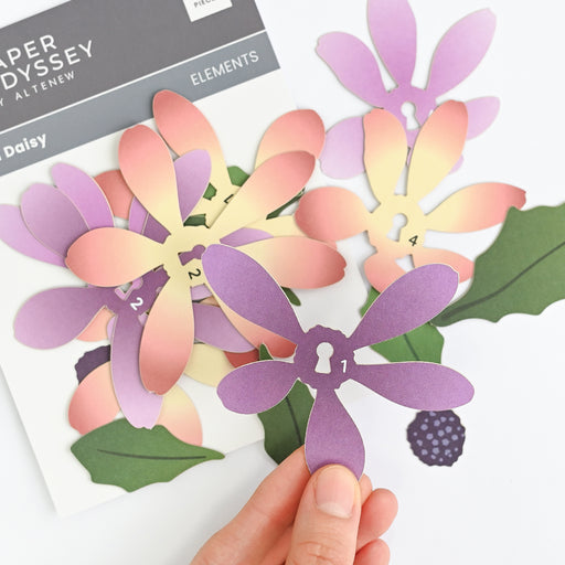 Die-Cut Floral Elements