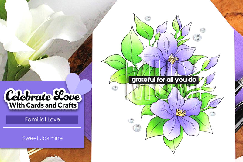 A Lovely Card for Mum feat. the Eclipse Technique & Sweet Jasmine | Celebrate Love With Cards and Crafts