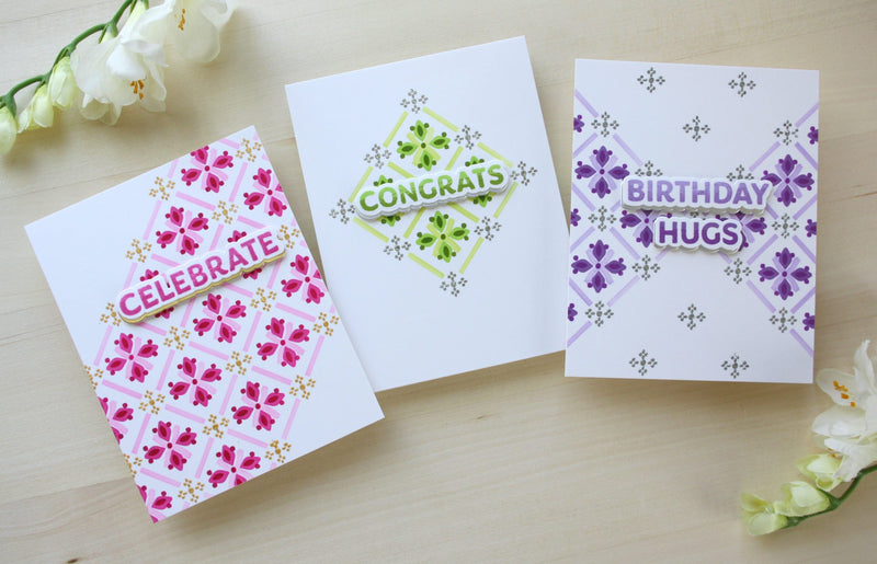 How to Add Elegance and Dimension to Your Design with Patterned Petals the Clean and Simple Way!