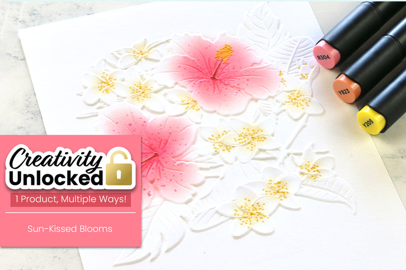 Easy One Layer Card… With Depth and Texture?! | Tremendous Textures with Erica (with Video Tutorial!)