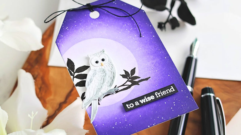 How to Create a Night-Time Owl Scene | Easy Ink Blending