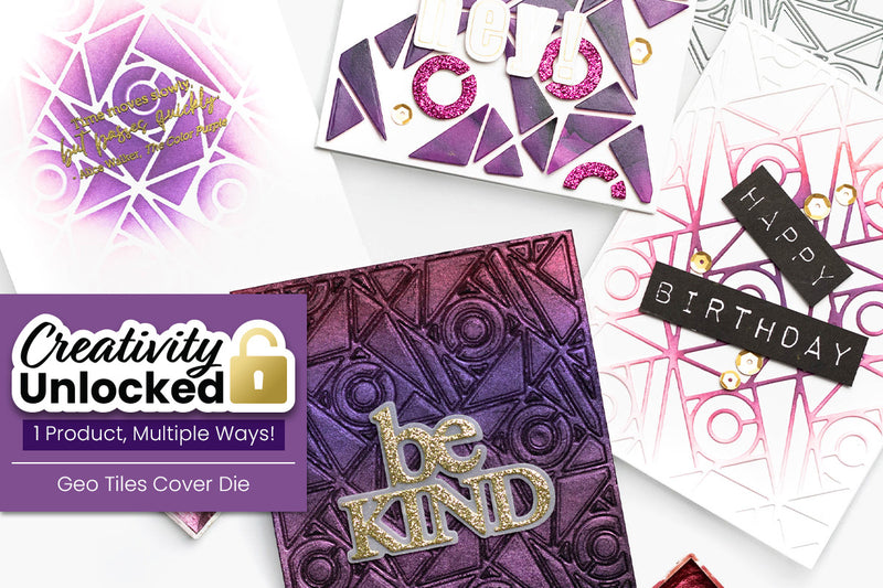 Creativity Unlocked feat. Geo Tiles Cover Die