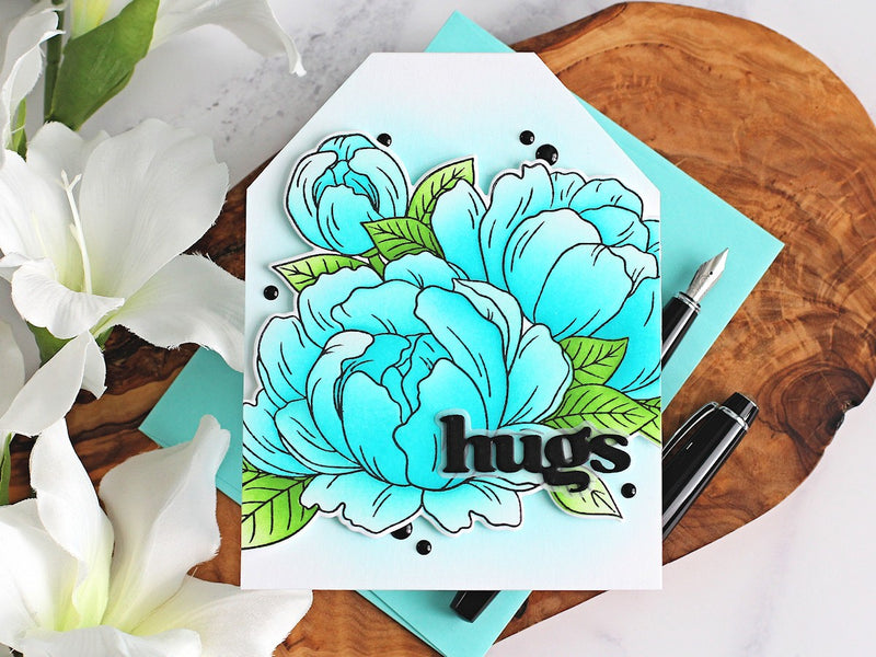 Quick and Easy Shaped Card with Minimal Tools