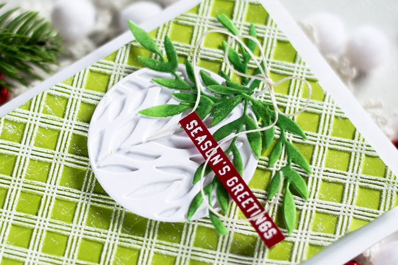 Adding Dimension to a Holiday Card
