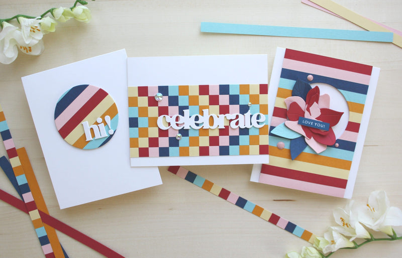 From stripes to squares | Create colorful patterns with this clever trick!
