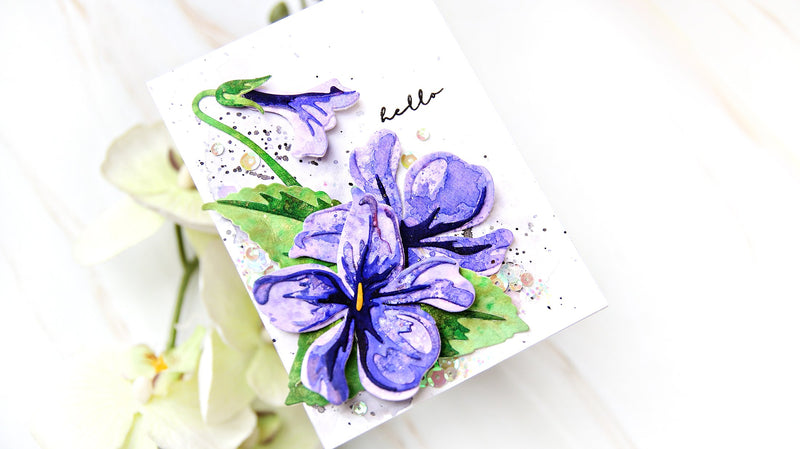 Create Beautifully Textured Die-Cuts