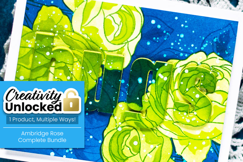 Creativity Unlocked feat. Ambridge Rose Complete Bundle | How to Create a Hidden Sentiment Card