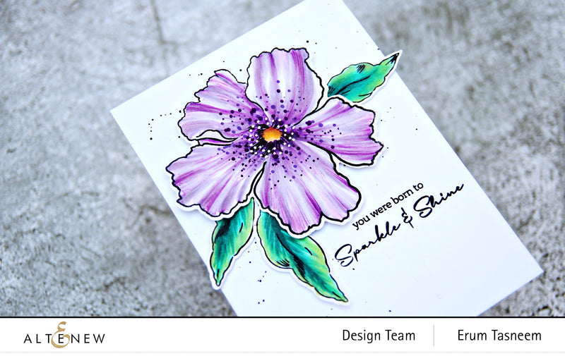 How to Add Curls and Folds to Flowers | Creative Coloring with Erum