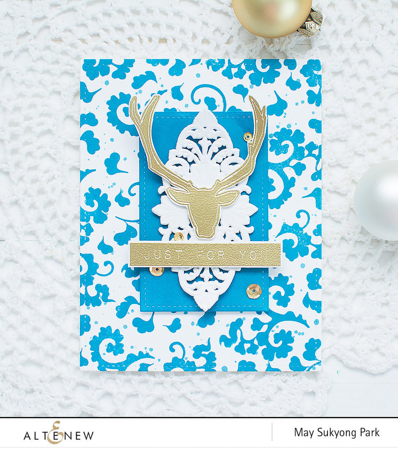Video: Winter Holiday Card in Non-Trational Color