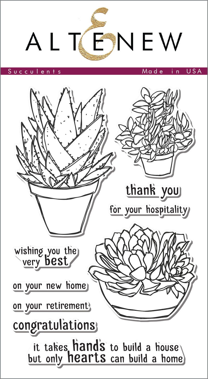 Stamp Focus: Succulents