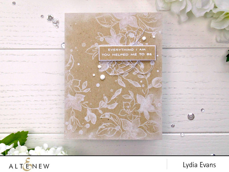 Painting With White Pigment Ink