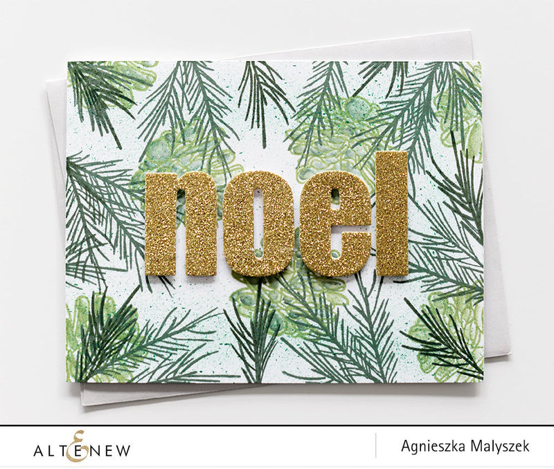 Bold ‘NOEL’ Christmas Card