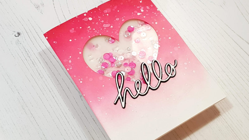How to Create a Layered Shaker Card | Lydia’s Crafty Corner Video Tutorial
