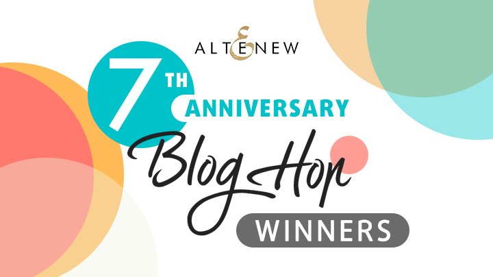 7th Anniversary Blog Hop Giveaway Winners