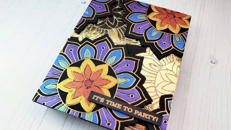 Quick Card Idea Using Your Hot Foil ‘Waste’