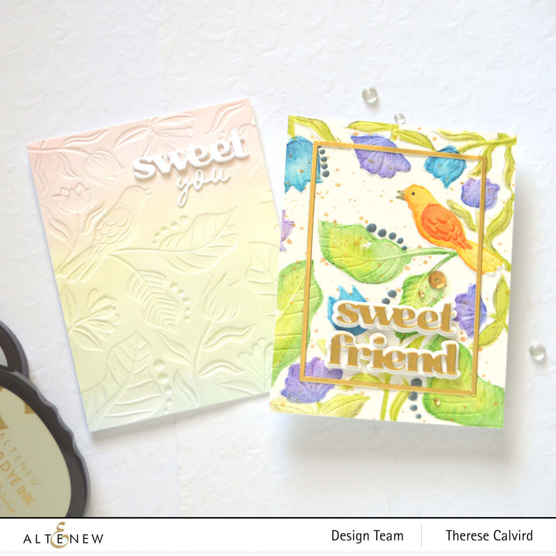 2 Next LEVEL 3D Embossing Folders Ideas! | Take 2 with Therese (with Video Tutorial!)