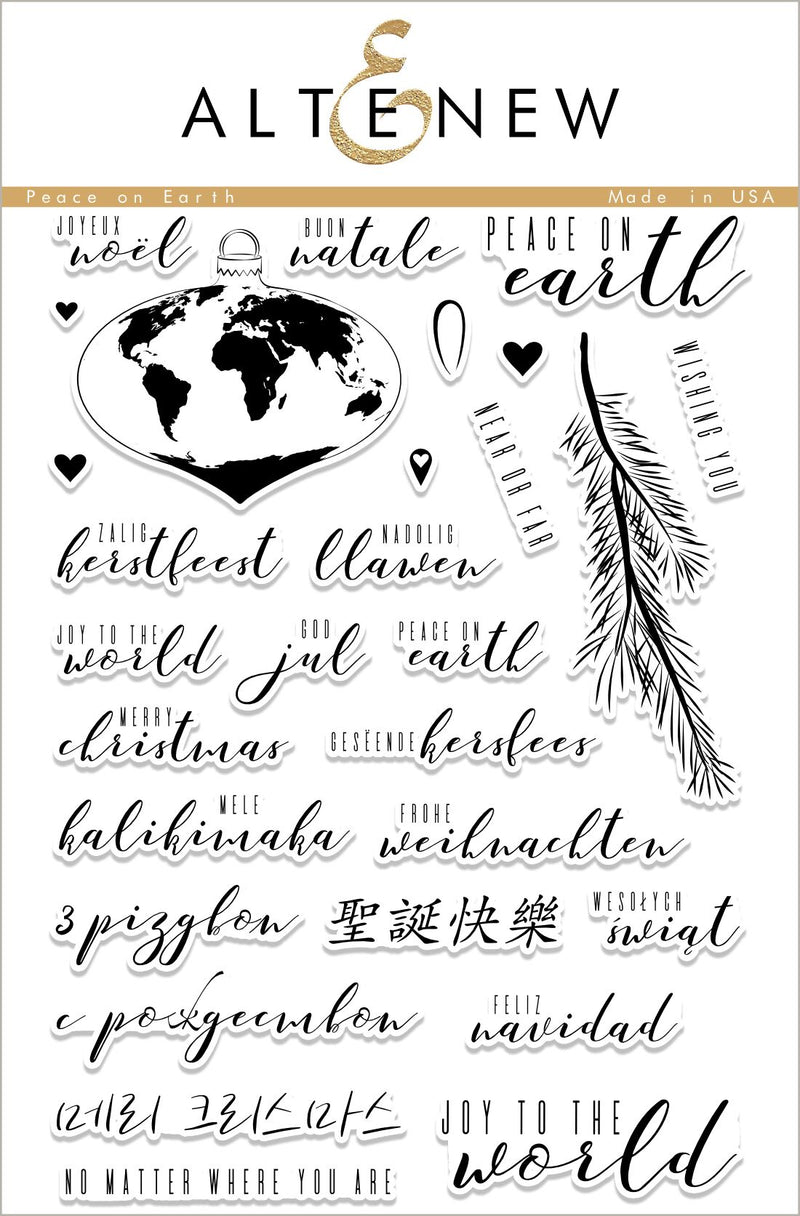 Stamp Focus: Peace on Earth (5 Cards)