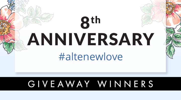 10 Winners of a $20 Gift Card | #AltenewLove Giveaway Winners!