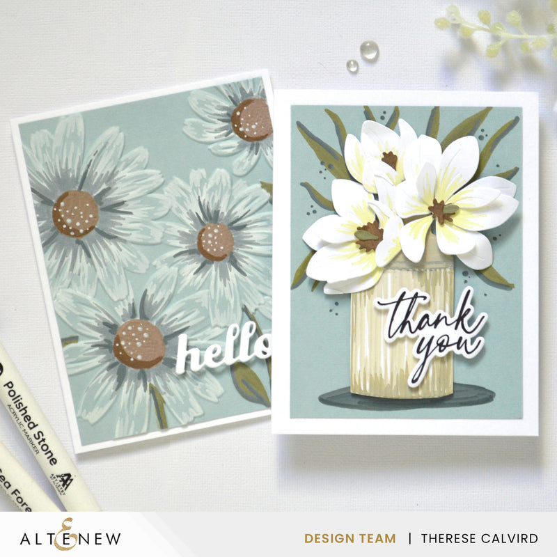 Boost Your Cards with Acrylic Markers: 3 Quick & Fun Techniques | Take 2 With Therese + Video Tutorial
