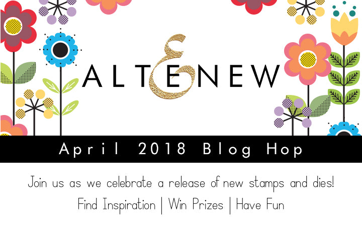 April 2018 Stamp & Die Release Blog Hop + Giveaway