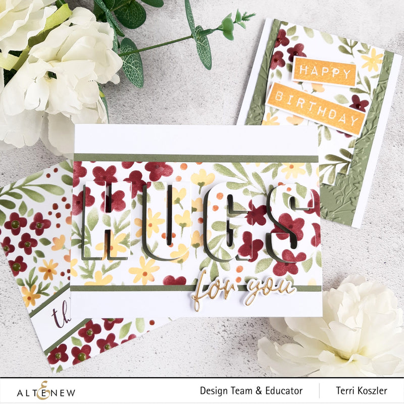 3 Easy Ways to Use the NEW Blooming Flower Bed Stencil Set