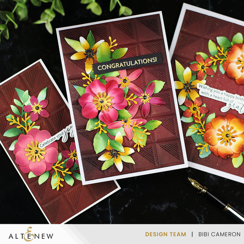Sweet Handmade Card Ideas with Chocolate Flowers! | Creative Die Cutting with Bibi