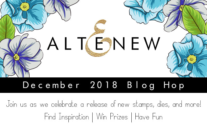 December 2018 Stamps/Dies/Paper Packs Release Blog Hop + Giveaway!