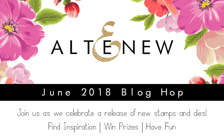 June 2018 Stamp & Die Release Blog Hop + Giveaway