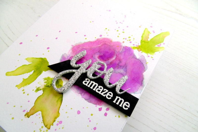 Lydia’s Crafty Corner – Faux Watercolor using Layered Stamps