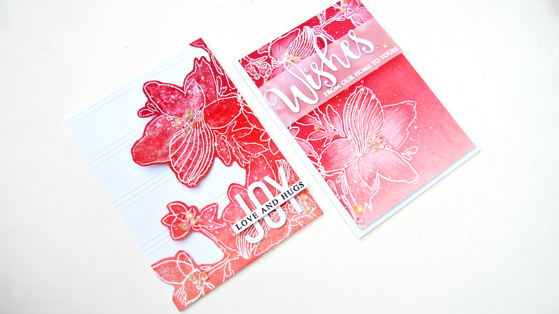 Ink Blending Card Making Tutorial: 2 Ways to Create Ink-Blended Backgrounds