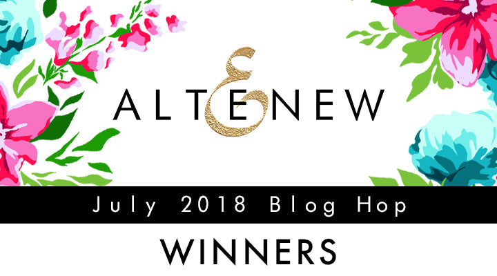 July 2018 Stamp & Die Release Giveaway Winners
