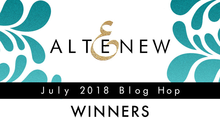 July 2018 Stencil Release Blog Hop Winners