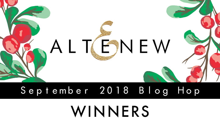 September 2018 Stamp & Die Release Giveaway Winners
