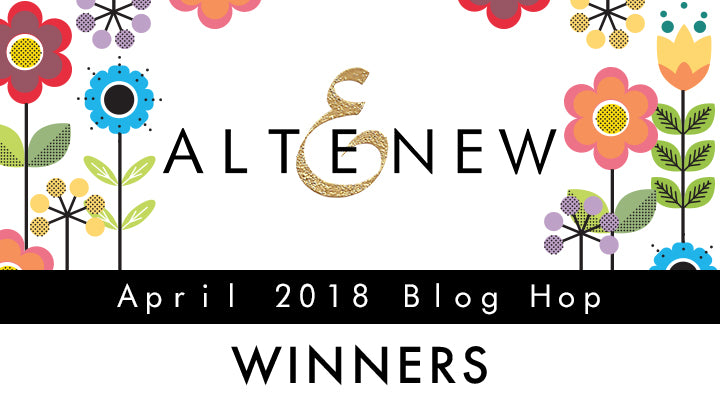 April 2018 Stamps and Dies Release Blog Hop + Giveaway Winners