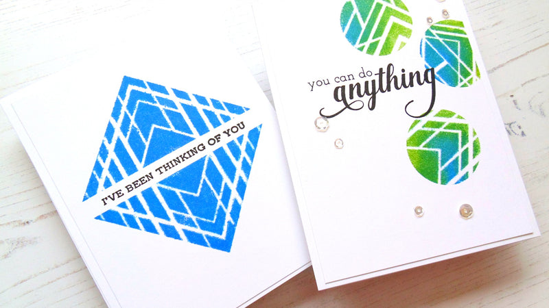 VIDEO: Lydia’s Crafty Corner – Stenciling onto Stamps
