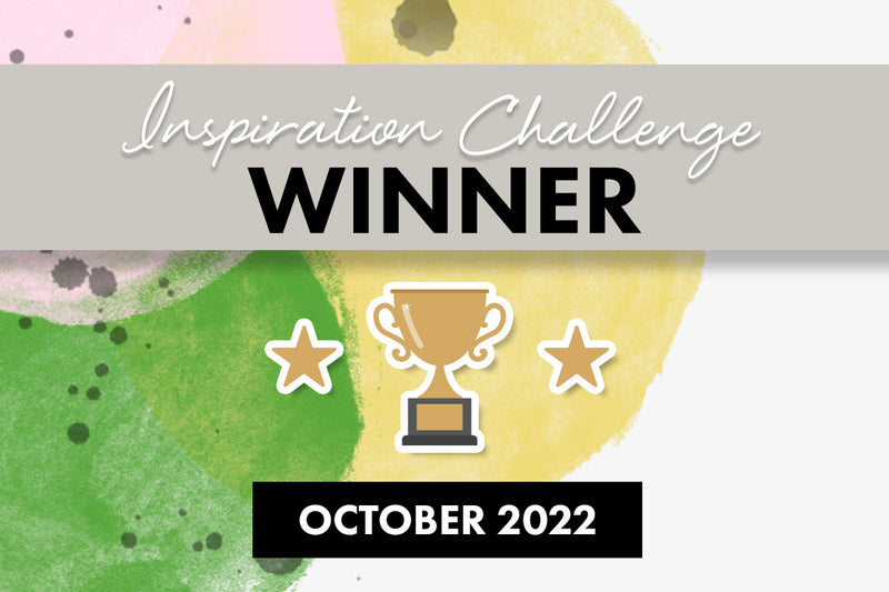 4 Winners of $30 Gift Cards + Future Blog Hop Guest Spot! | October 2022 Inspiration Challenge Winners