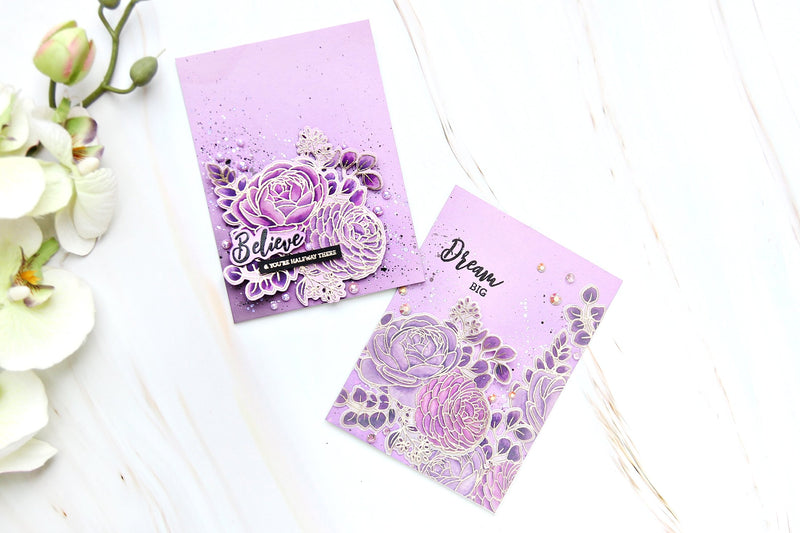 Two Different Looks Using the Same Stamp Set