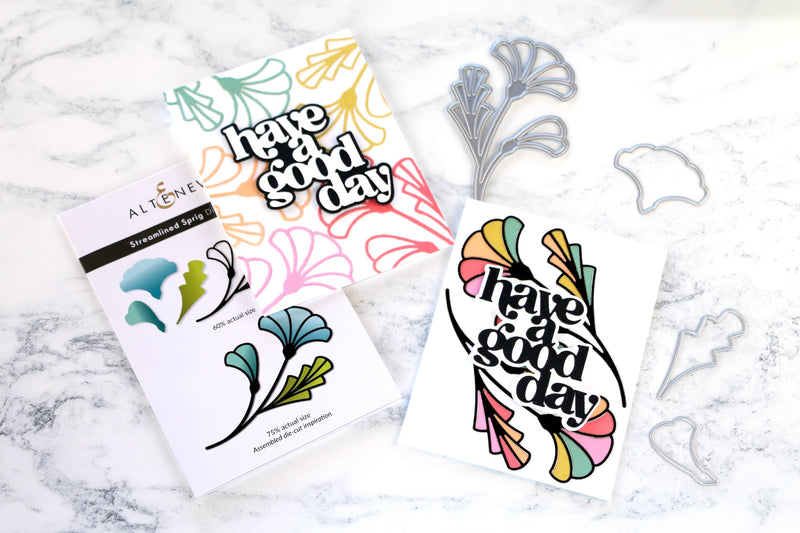 Die Cutting Fun with Streamlined Sprig | Tremendous Textures with Erica + VIDEO