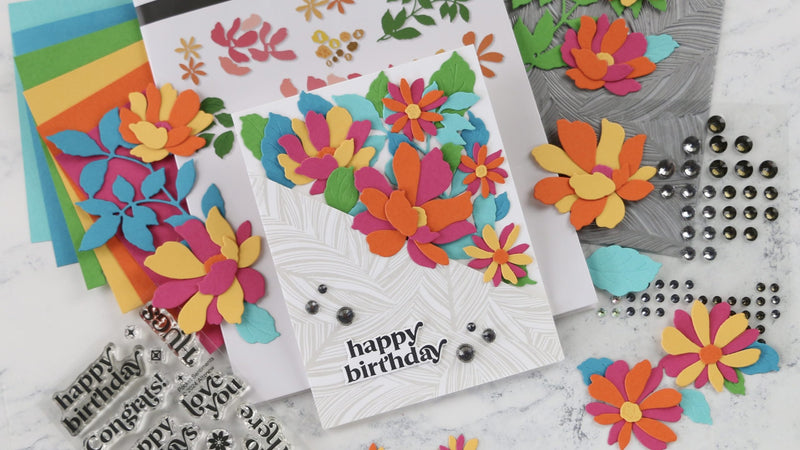 Fresh, Colorful Floral Cards for the Win! | Tremendous Texture With Erica + Video