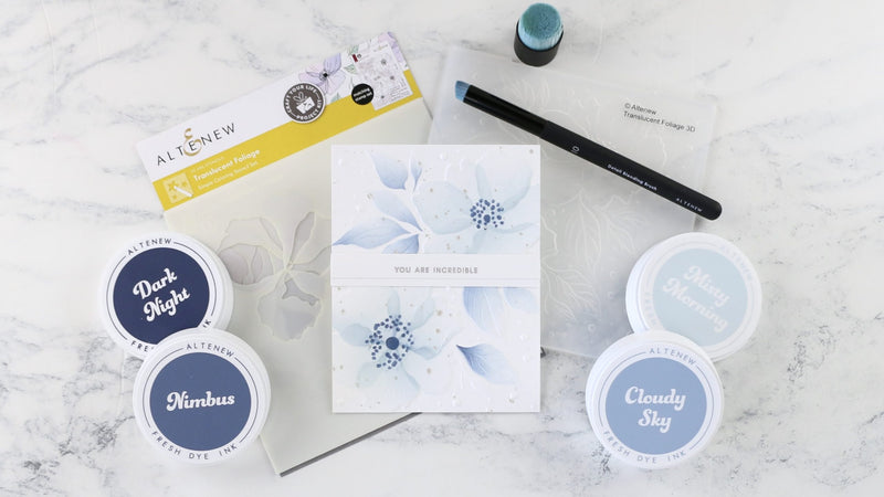 New Favorite Fresh Dye Ink Bundle: Sweet and Serene | Tremendous Textures with Erica + VIDEO