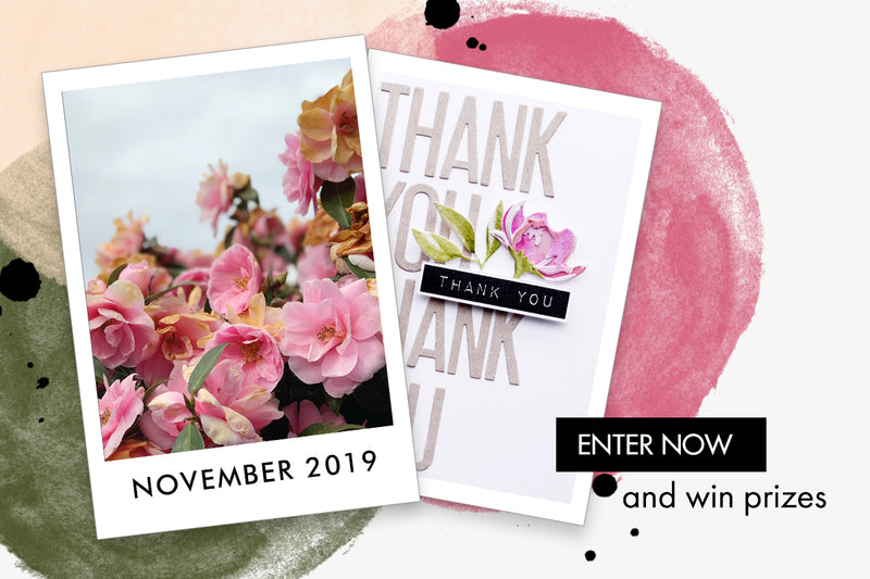 November 2019 Inspiration Challenge: Gorgeous Pink Petals