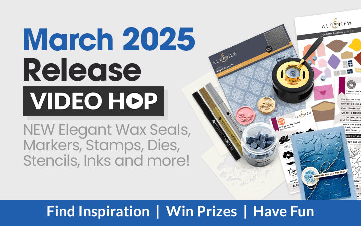 Mixing Soft & Hard Textures for a Stunning Cardmaking Design | March 2025 Release Video Hop