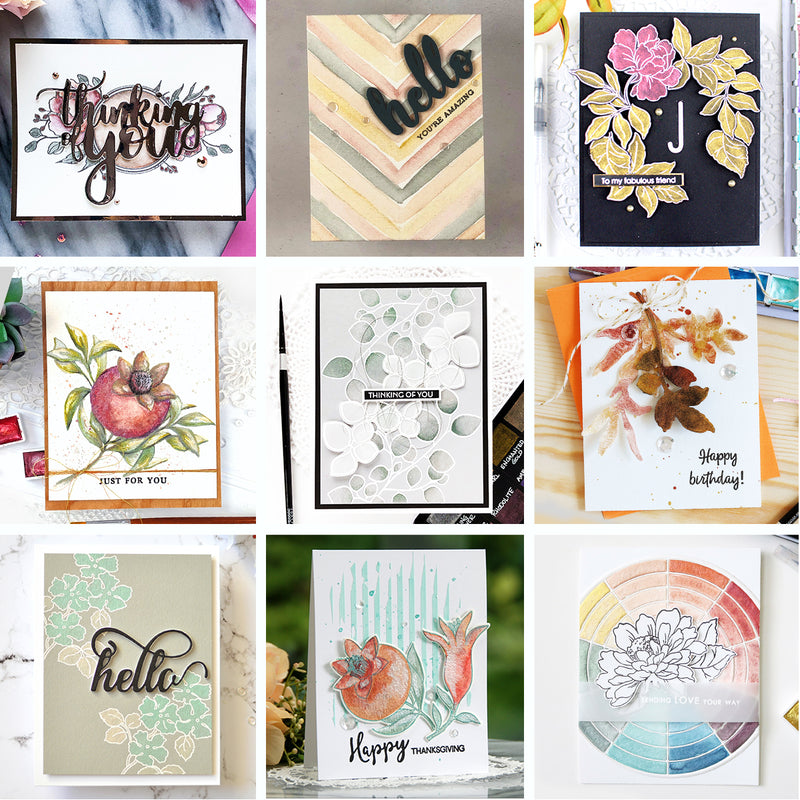 October 2019 Metallic Watercolor 14 Pan Set Release Giveaway Winners