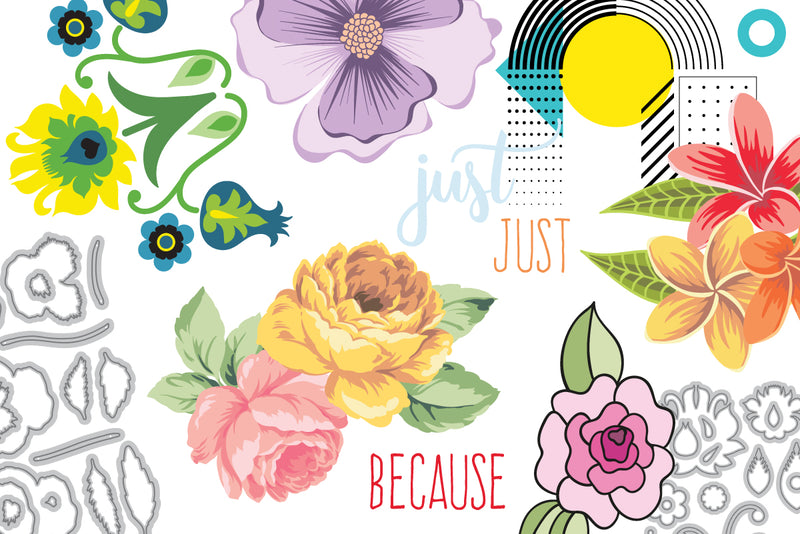 August 2019 Stamp/Die/Mask Stencil Release Sneak Peek