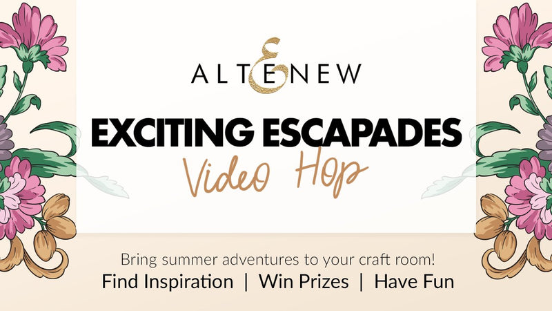 Exciting Escapades Release Video Hop – Stamping Through Stamped Images Card Tutorial