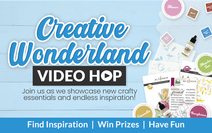 Altenew December 2023 Inks, Marvelous Monthly Series and More Release Video Hop + Giveaway ($300 in Total Prizes!)