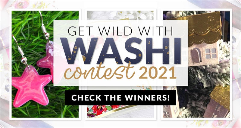 Get Wild With Washi Winners Are Out! Check Out the Creativity Inspired 2021: Washi Tape Contest Winners!