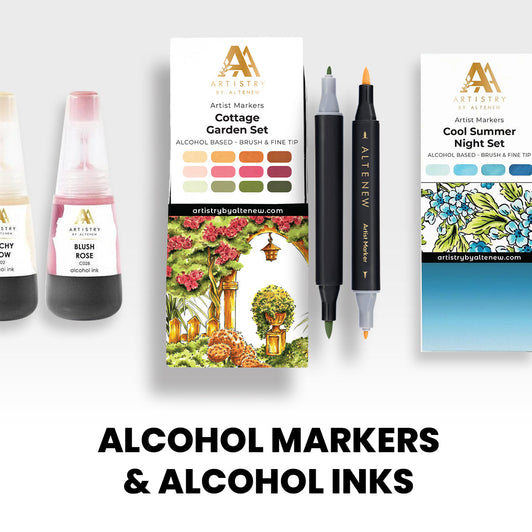Rich, Vibrant, Easy to Blend, and Affordable Artist Alcohol Markers