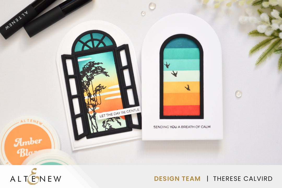 Arched Sentiments Stamp & Die Bundle