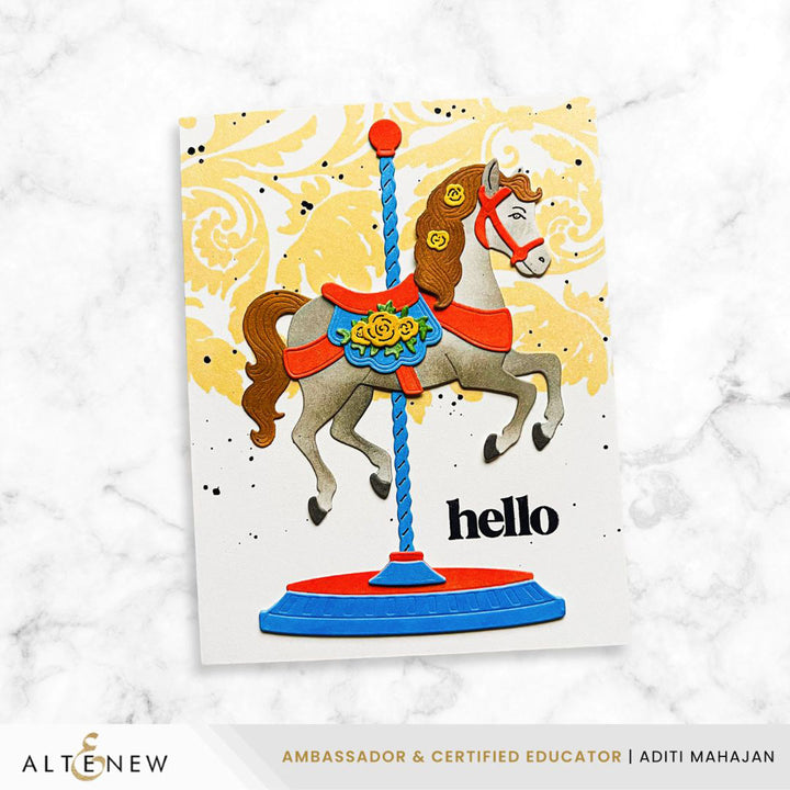 Creative Cuts: Wondrous Ride Layering Die Set - Altenew